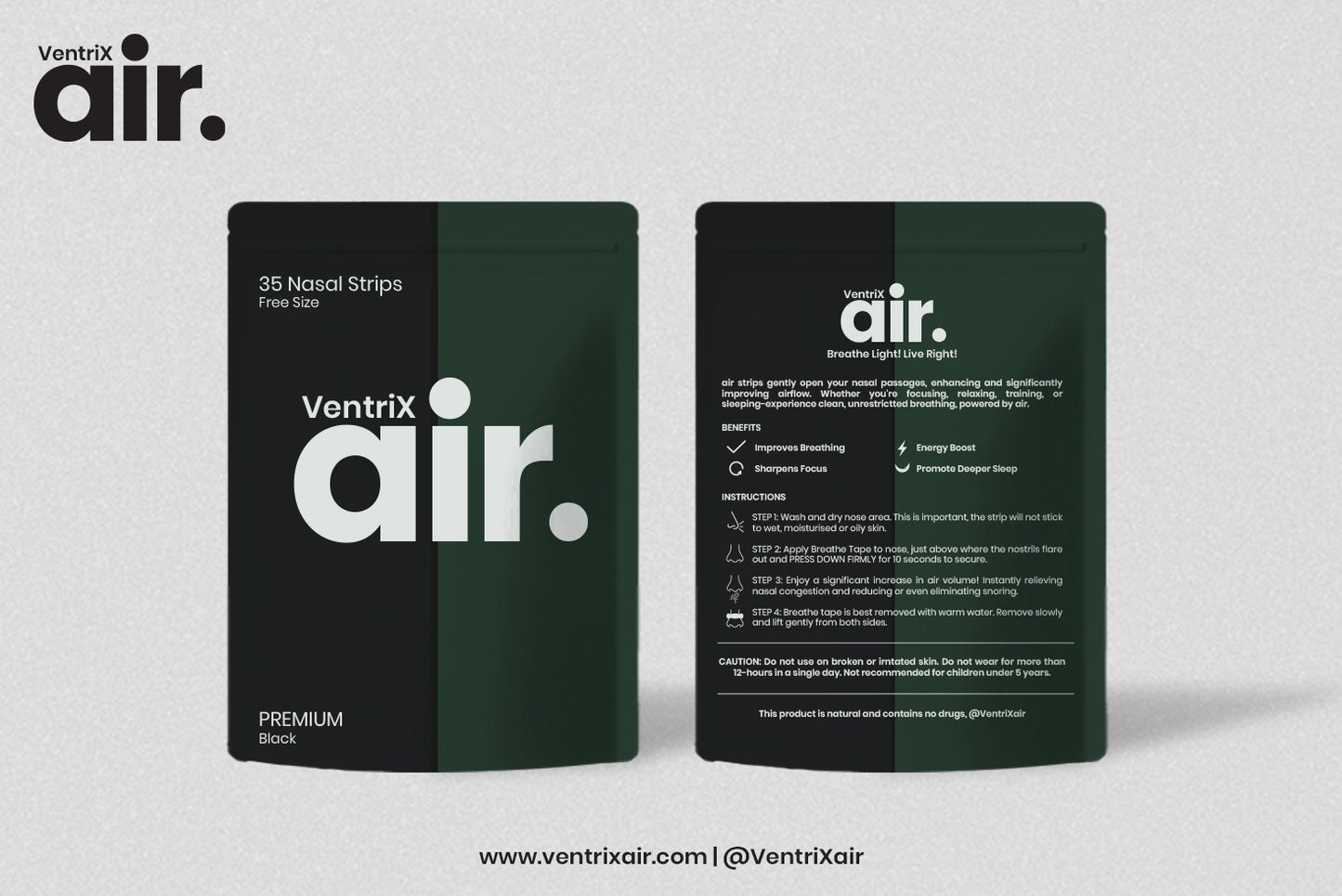 VentrixAir Nasal Strips